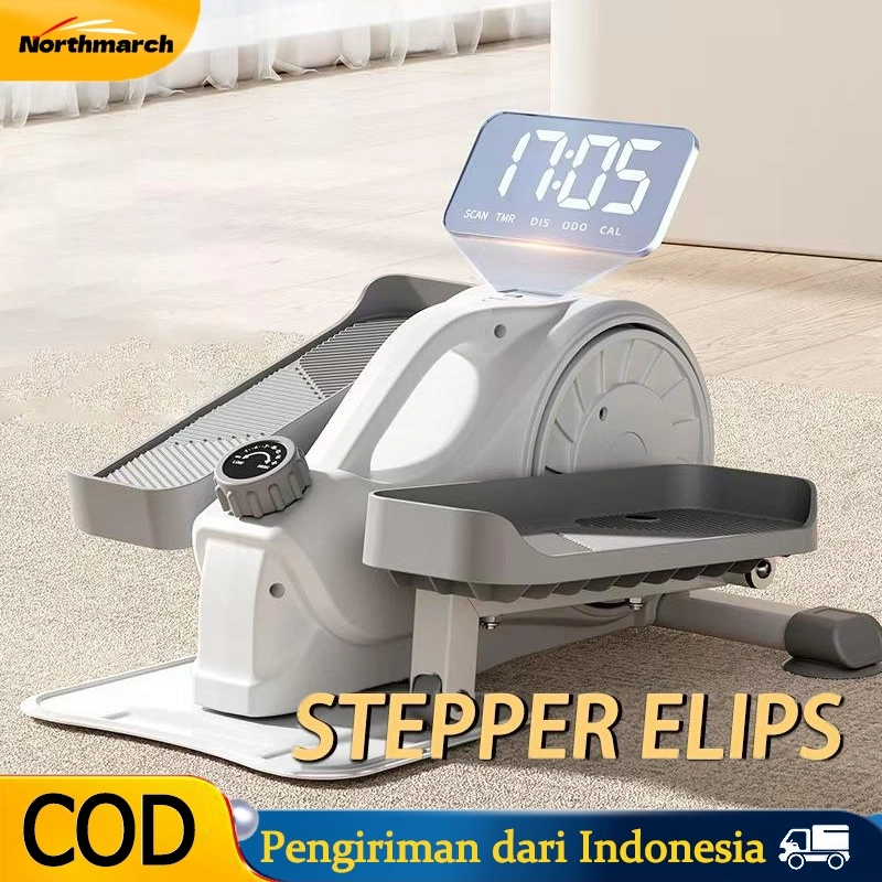 Northmarch Stepper Elips MiniGym Alat Fitness Rumah Alat Olahraga Portable Elliptical Bike Mini Exercise