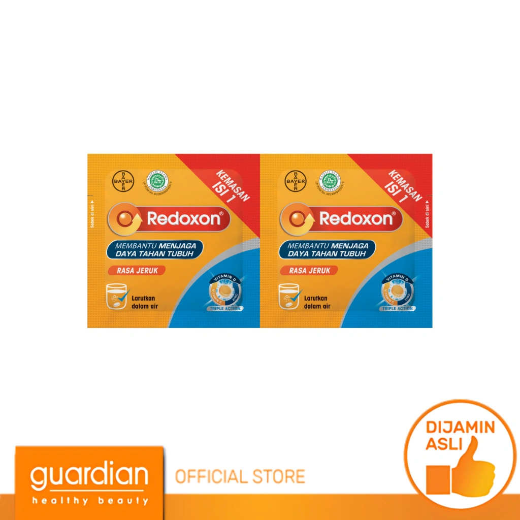 REDOXON Vitamin C, D & Zinc Rasa Jeruk 2 Sachet