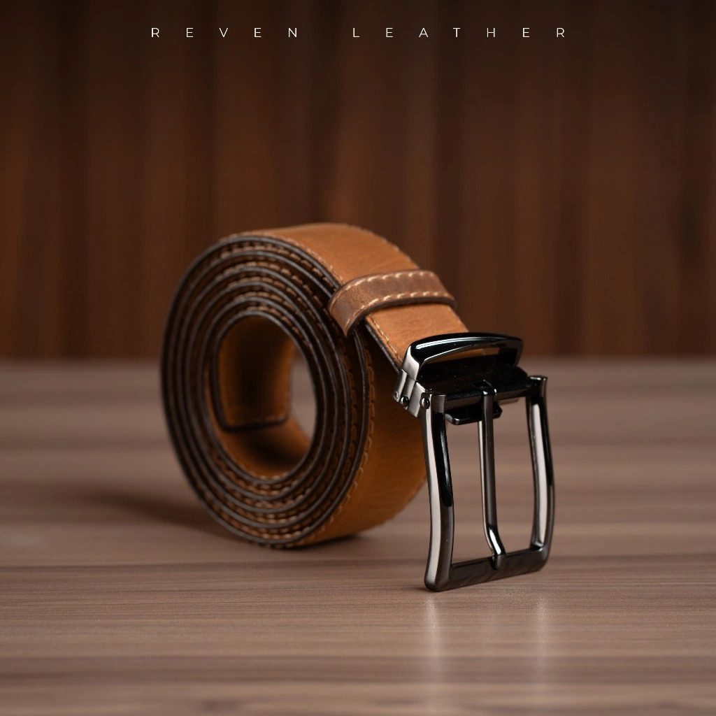 Reven Leather Sayekti Belt - Sabuk Ikat Pinggang Pria Kulit Sapi Asli