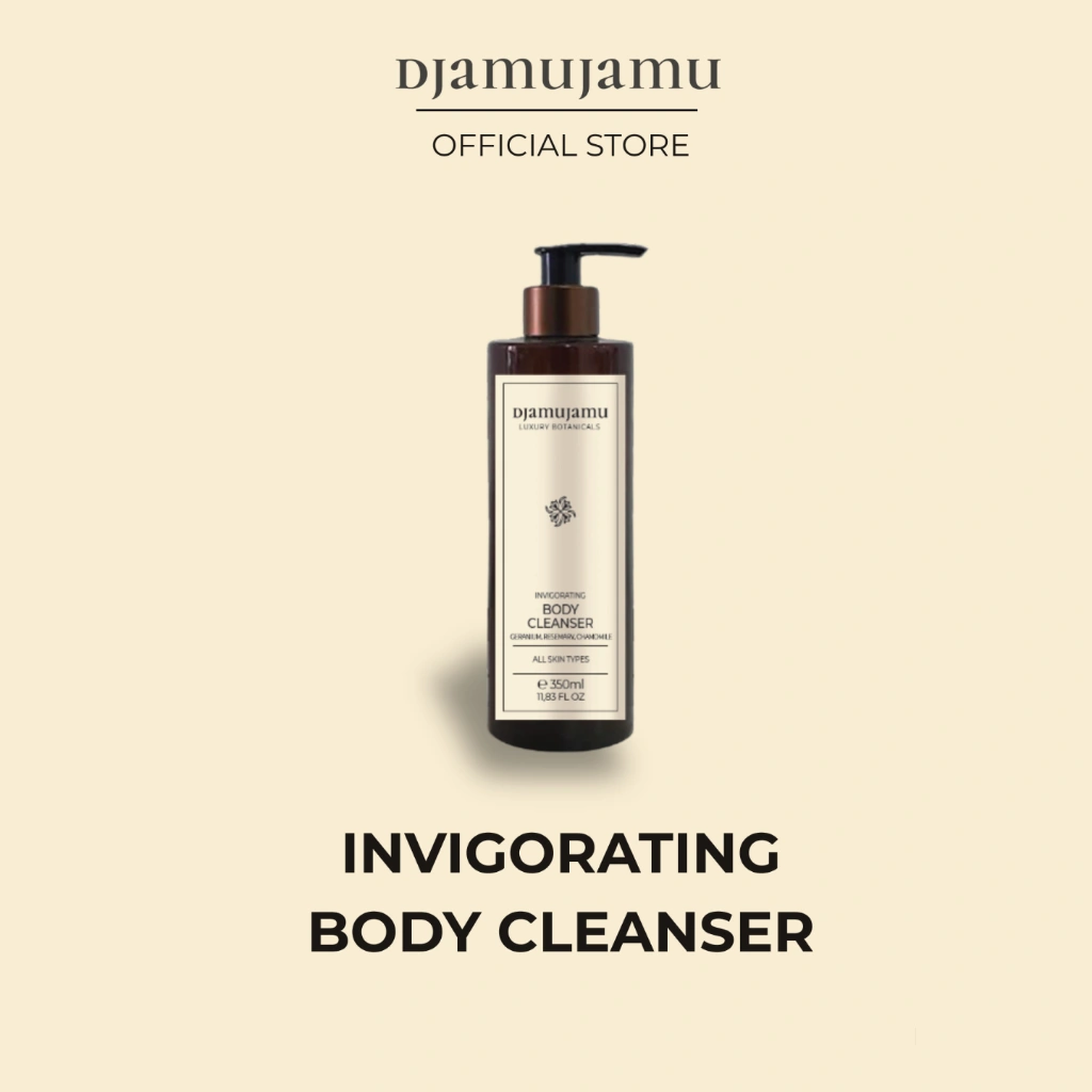 DJAMUJAMU BOTANICALS Invigorating Body Cleanser - 350ml - Shower Gel - Body Wash