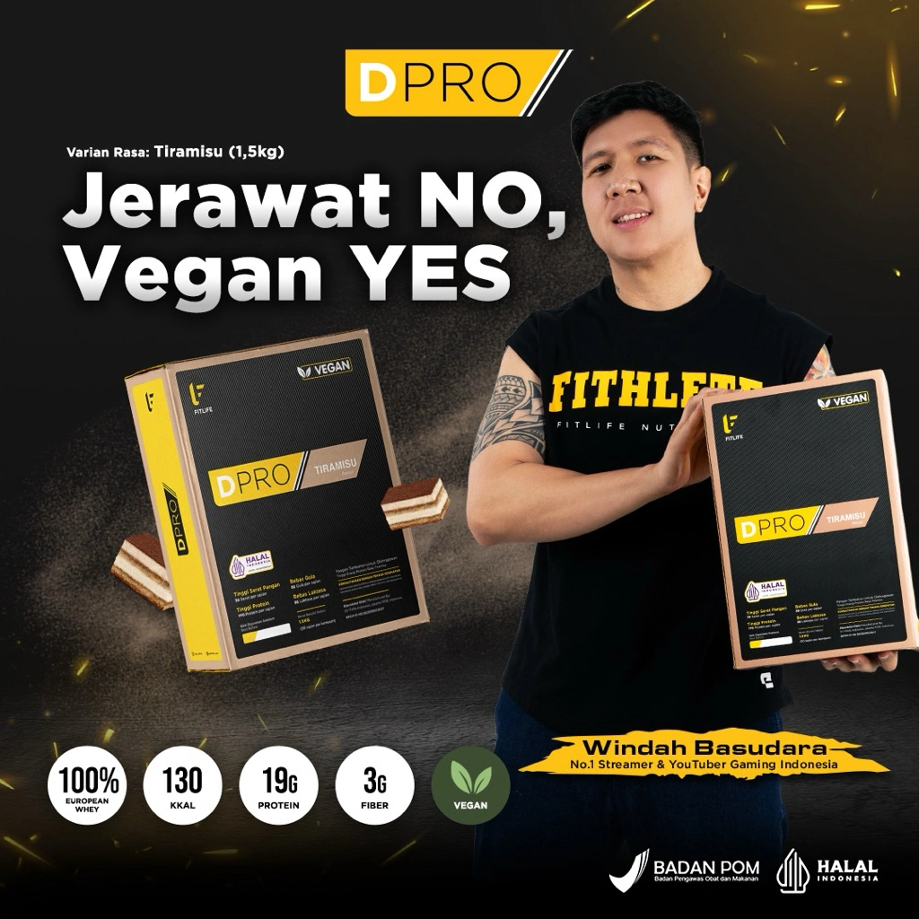 Fitlife Dpro Diet Pro 50 Serving Natural Vegan Pea Protein Meal Replacement Plant Based Free Lactose