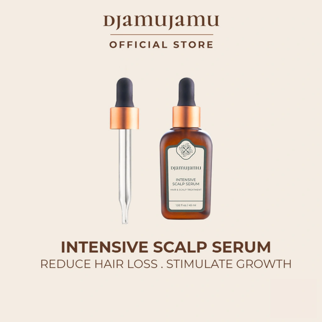 DJAMUJAMU BOTANICALS Intensive Scalp Serum - Hair Growth and Nourishment - 45ml