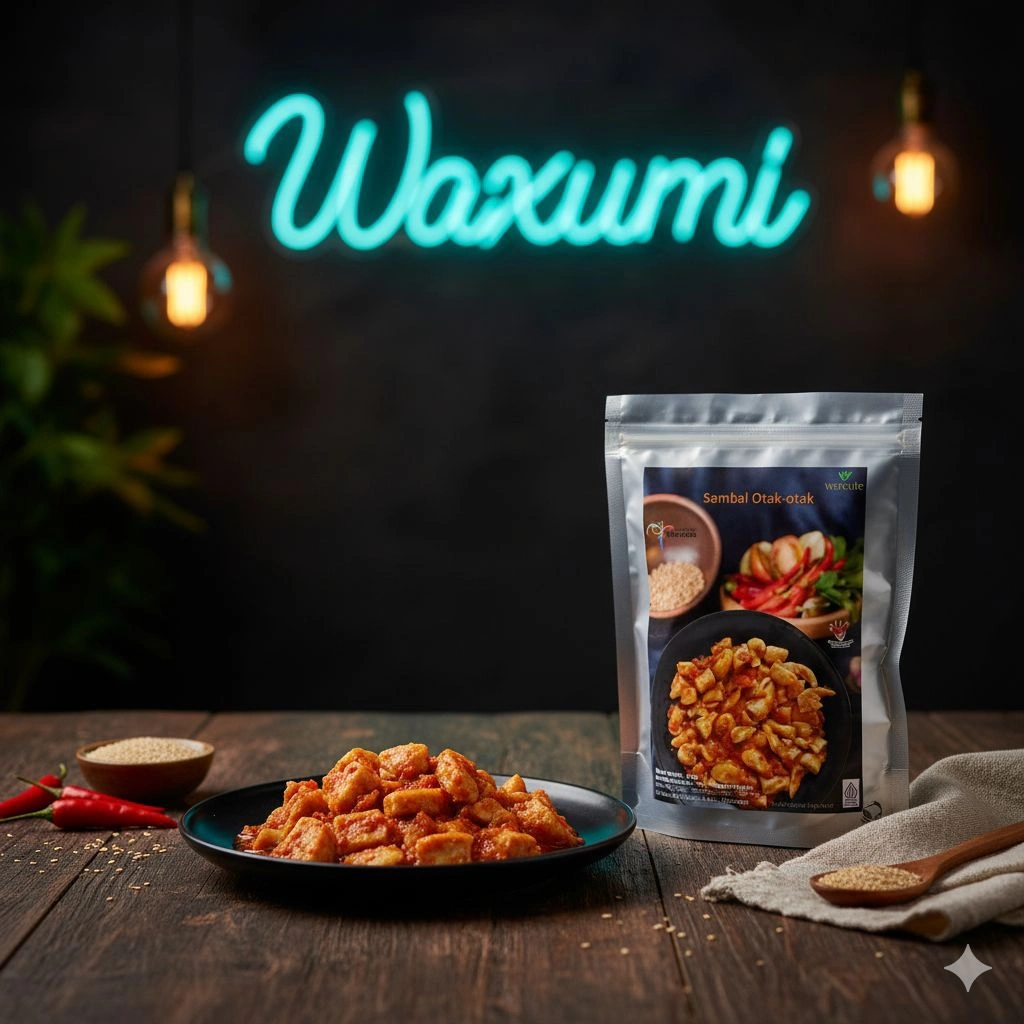 Waxumi Sambal Otak-otak / Kemasan Premium Aluminium Foil Food Grade