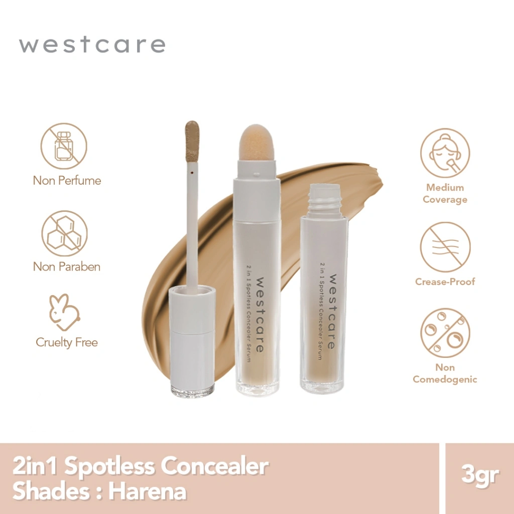 WESTCARE 2 in 1 Spotless Concealer Serum Harena, 3 gr