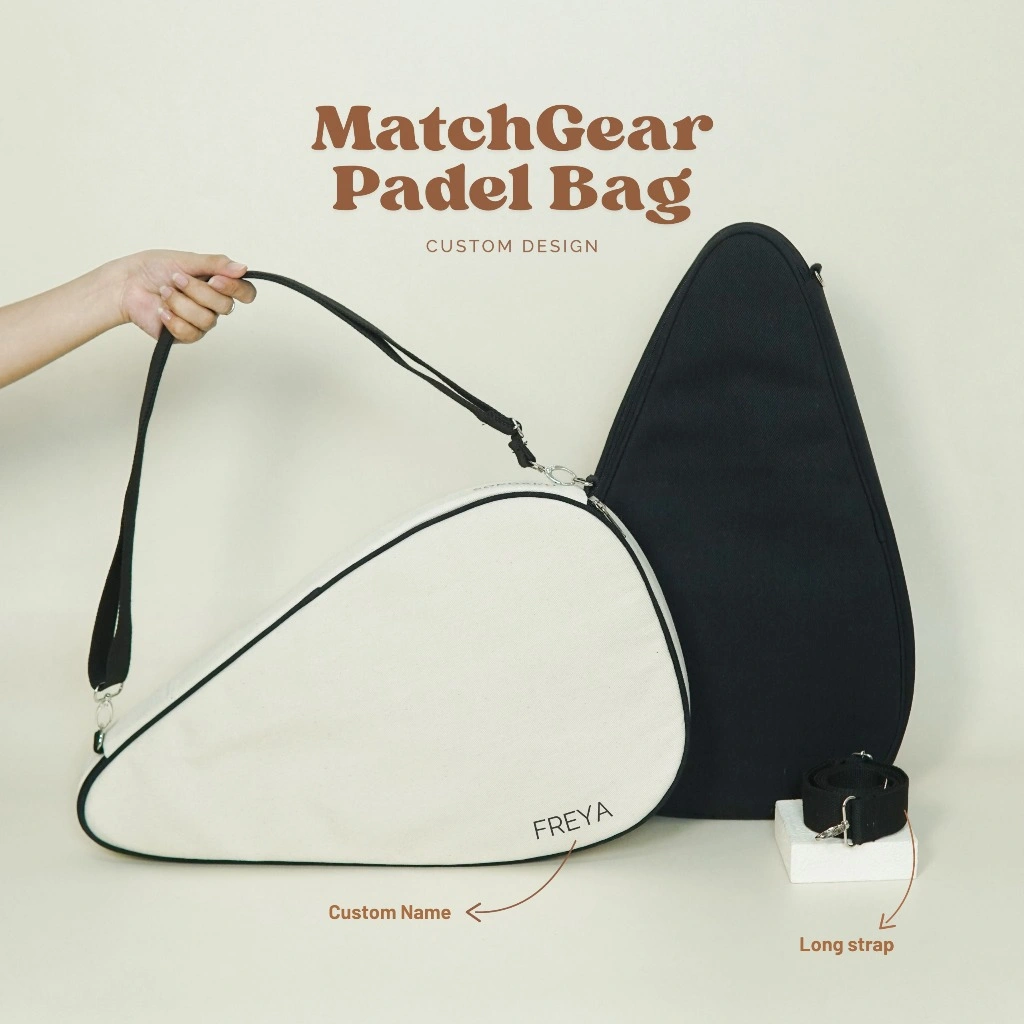 MatchGear Padel Bag Racket Cover | Free Custom Nama Tas Raket Thermal Premium by SOKOAKU