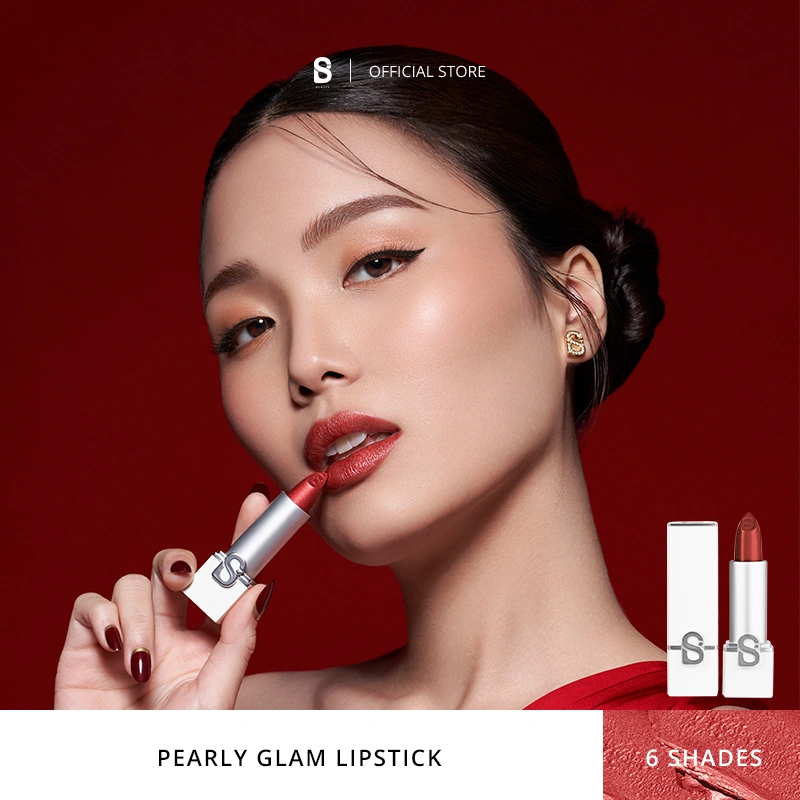 Buttonscarves Beauty - Pearly Glam Lipstick