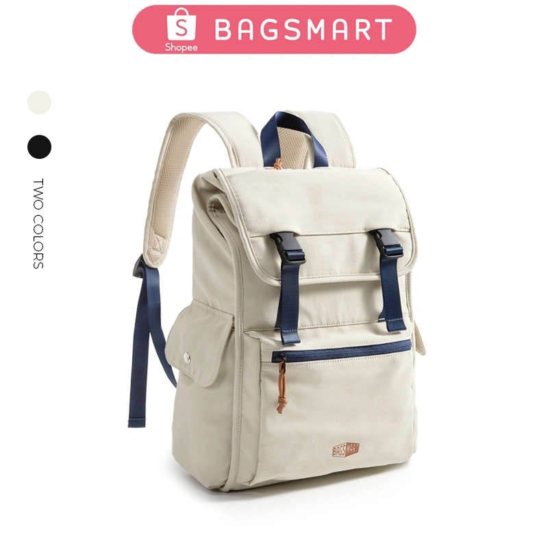 BAGSMART Laptop Backpack 15.6Inch Expandable Travel Backpack Large College Unisex Casual Daypack