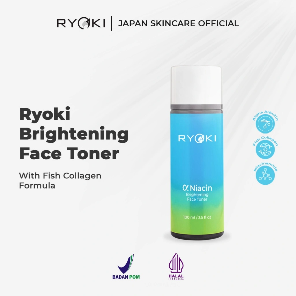 RYOKI - Toner Toning Solution Exfoliating Hydrating 100ML