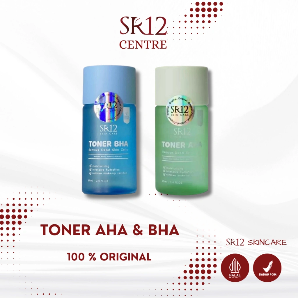 SR12 Toner AHA Expoliating Mengangkat Sel Kulit Mati Menyamarkan Garis Halus dan Kerutan