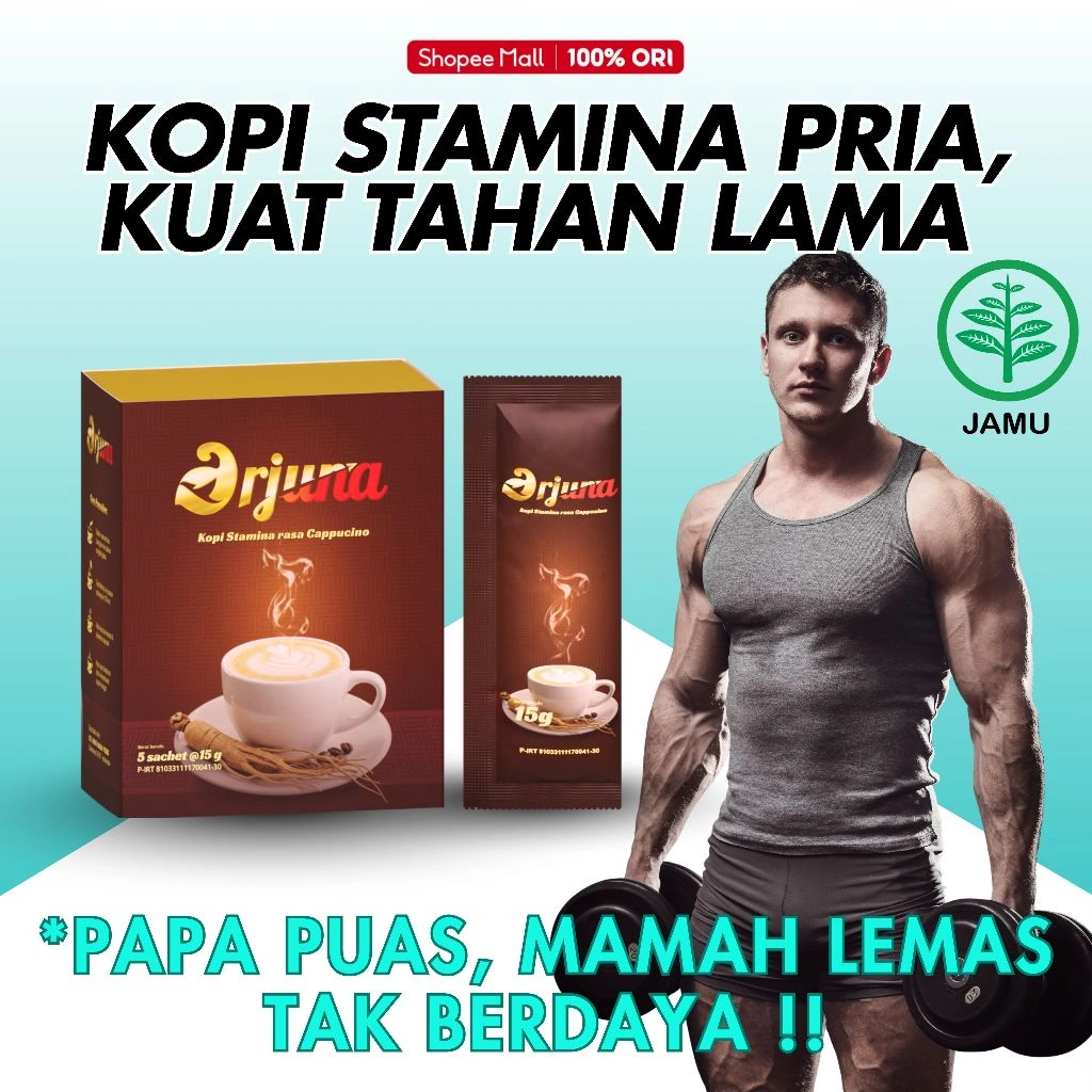 Kopi Arjuna Aroma Kuat Alami BPOM | Stamina Bertumbuh ON Seharian Mengatasi Lelah Letih