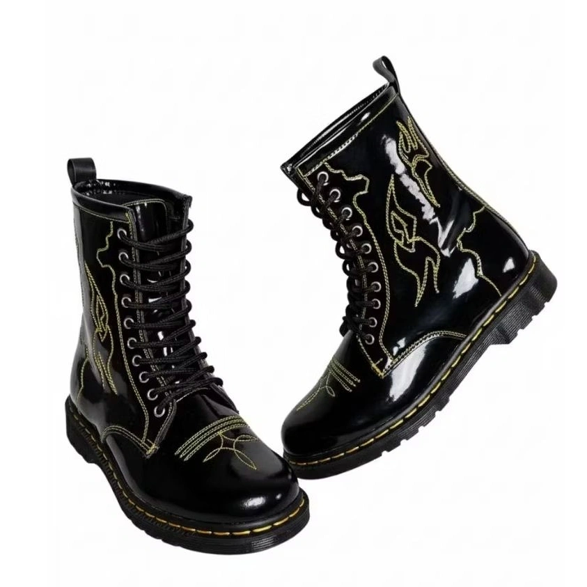 HARVEY - Sepatu Docmart Leather Kings 10Hole Pria