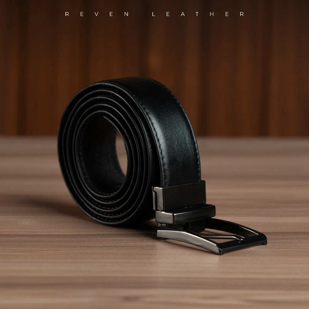 Reven Leather Torino Belt - Ikat Pinggang Pria Kulit Sapi Asli