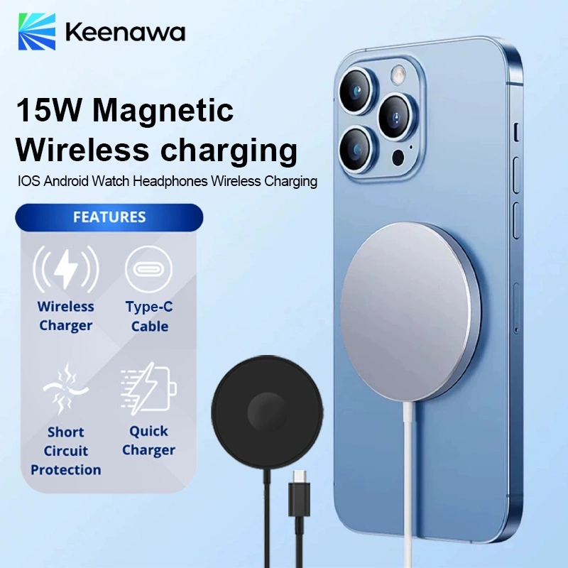 Magnetic Chargers Type C Fast Wireless Charger Pad Stand for Magsafe IPh0ne 17 16 15 14 13 Pro Max PD Ph0ne Charging Dock