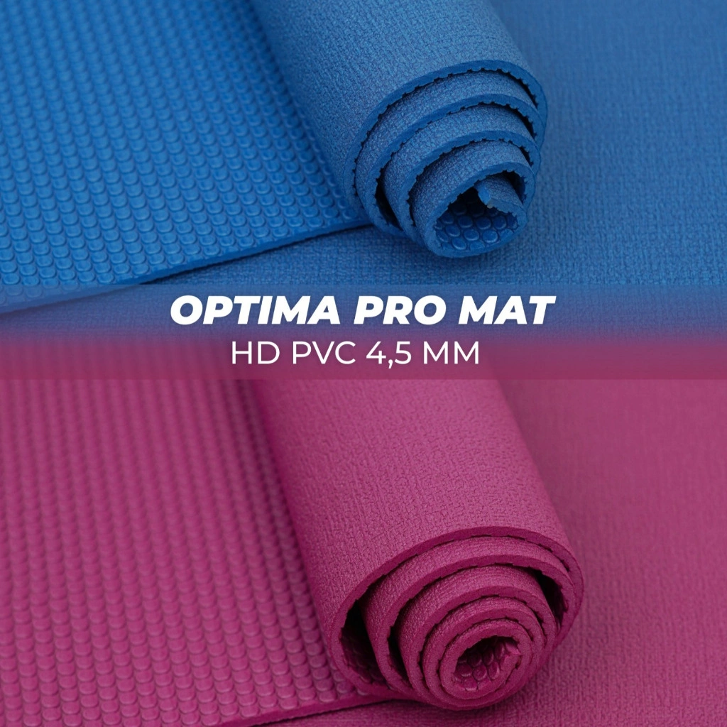 Matras Yoga /Optima Pro Yoga Mat / Yoga Mat Murah / Matras Yoga HD PVC 4mm / Alas Olahraga Murah / Matras Poundfit / Yoga Mat / Alas Olahraga Murah