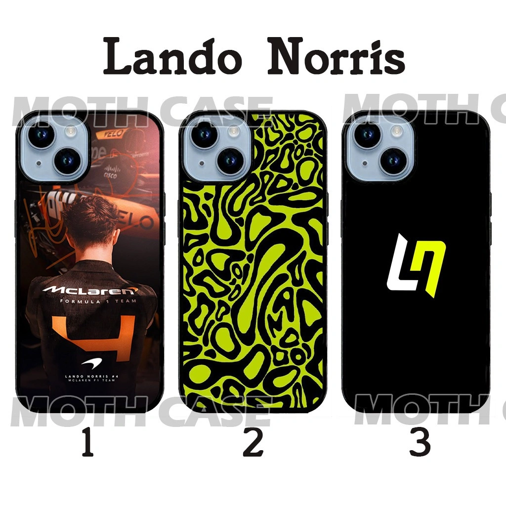 Lando Norris - Softcase Glossy (BERGARANSI) Iphone samsung xiaomi redmi oppo vivo realme (Case Casing hp)