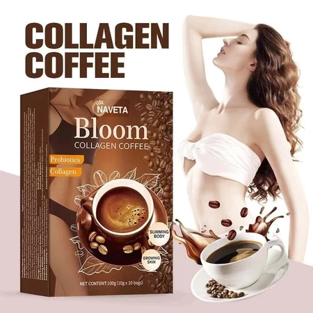 Bloom Collagen Coffee Kopi Diet Enzim Pelangsing Tubuh Penghancur Lemak Instant Coffee Robusta Collagen Kopi Robusta Instant Kafein & Enzim Pelangsing – Diet & Penghancur Lemak