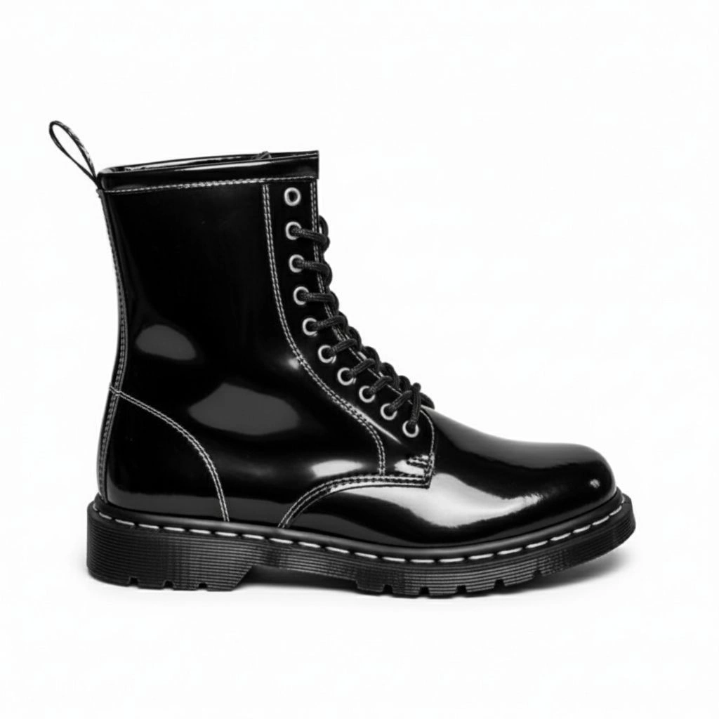 HARVEY - Sepatu Docmart Boots Tinggi 10 Hole Pria