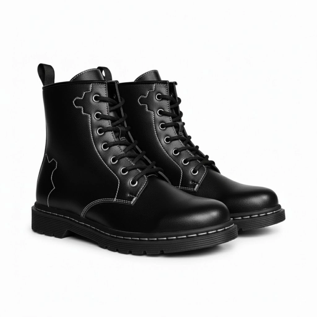 HARVEY - Sepatu Docmart Boots Tinggi 7 Hole Pria