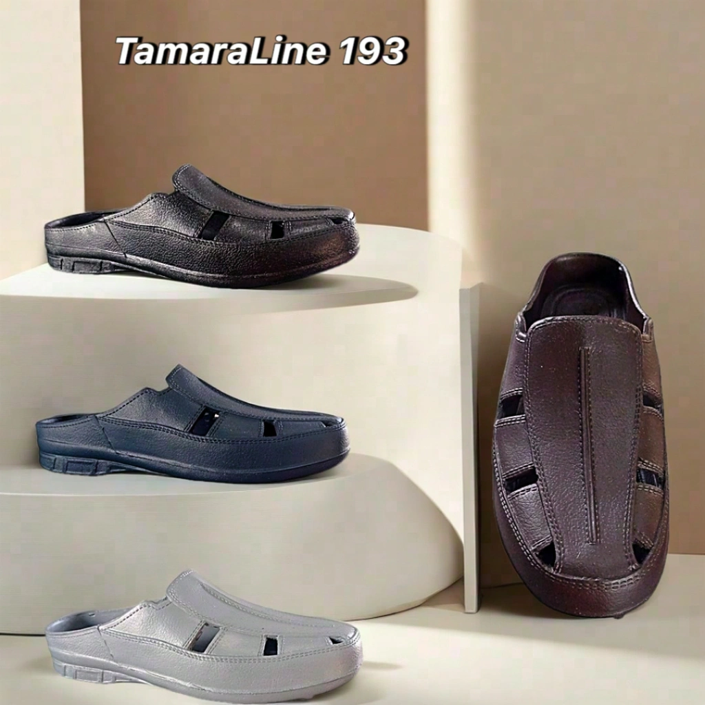 Sandal Selop Karet Pria – Slip On Nyaman, Anti Licin, Cocok untuk Outdoor & Harian 193