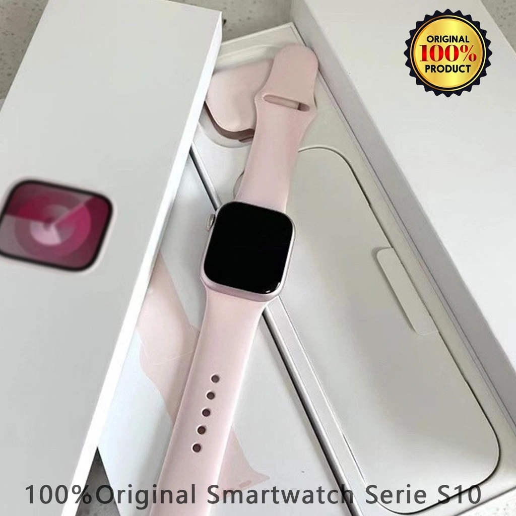 [NEW COD] Smartwatch Serie S10 Pro max 38mm Jam Pintar Olahraga Bluetooth SmartWatch Wanita SmartWatch Pria IP68 Tahan Air Jam Tangan Pintar Monitor Detak Jantung Jam Tangan Digital Wanita iPhone smartwatch Couple Smartwatch S9 promax