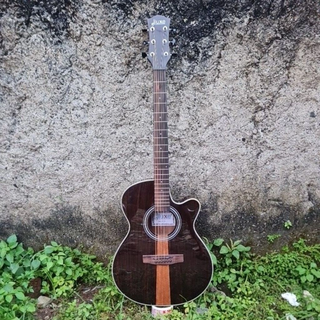 GITAR AKUSTIK DLUXE DF 210 G(GLOSY) ORIGINAL PABRIKAN GITAR ACOUSTIC DLUXE