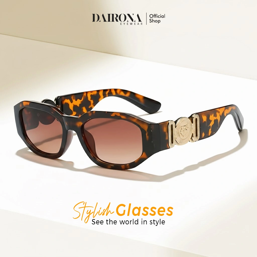 Dairona Eyewear Kacamata Hitam Pria Wanita Sunglasses Fashionable Gaya Korea Terbaru UV400 Polarized TR-90 2018
