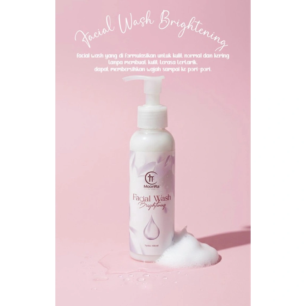 facial wash brightening