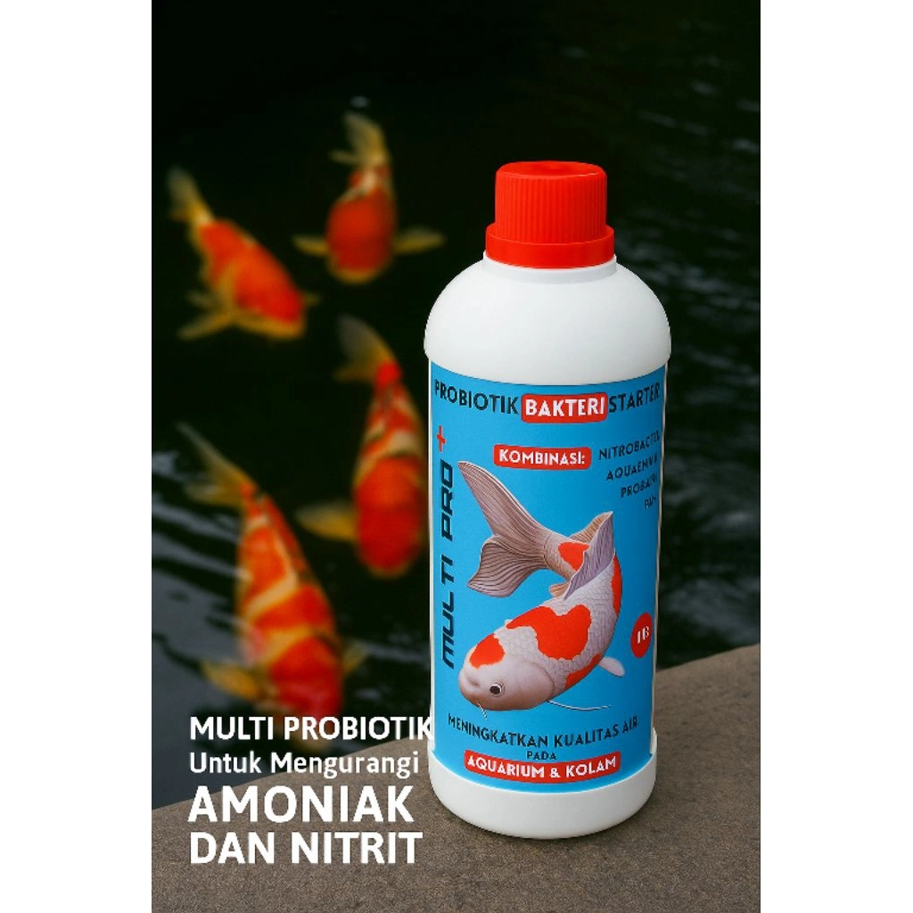 Probiotik Bakteri Starter Kolam Koi Nitrobacter EM4 Probio-7