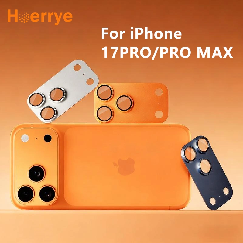 Hoerrye  iPhone 17 Pro Max Camera Lens Protector 17pro Anti Gores Anti Fingerprint Lens Cover Shatterproof Clear Protectors for ip17