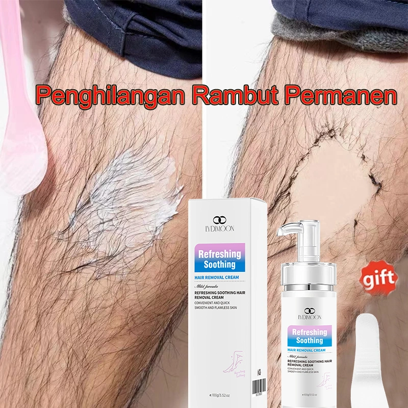 Penghilang Bulu Permanen Ketiak Hair Removal Cream Underarm Legs Private Part Pregnant Woman Whole Body Available Painless Hair Miss V