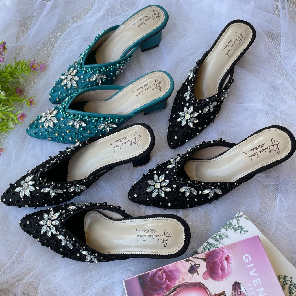 Hanaryi I sepatu  pengantin custom 25 warna heels pesta sepatu kondangan wisuda lamaran  wedding shoes pesta warna bebas request