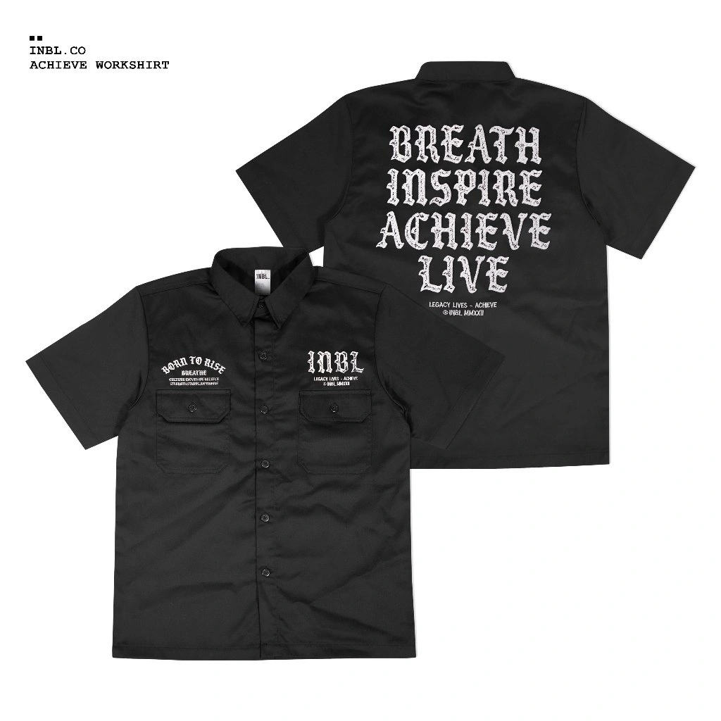 INBL Workshirt Achieve Black
