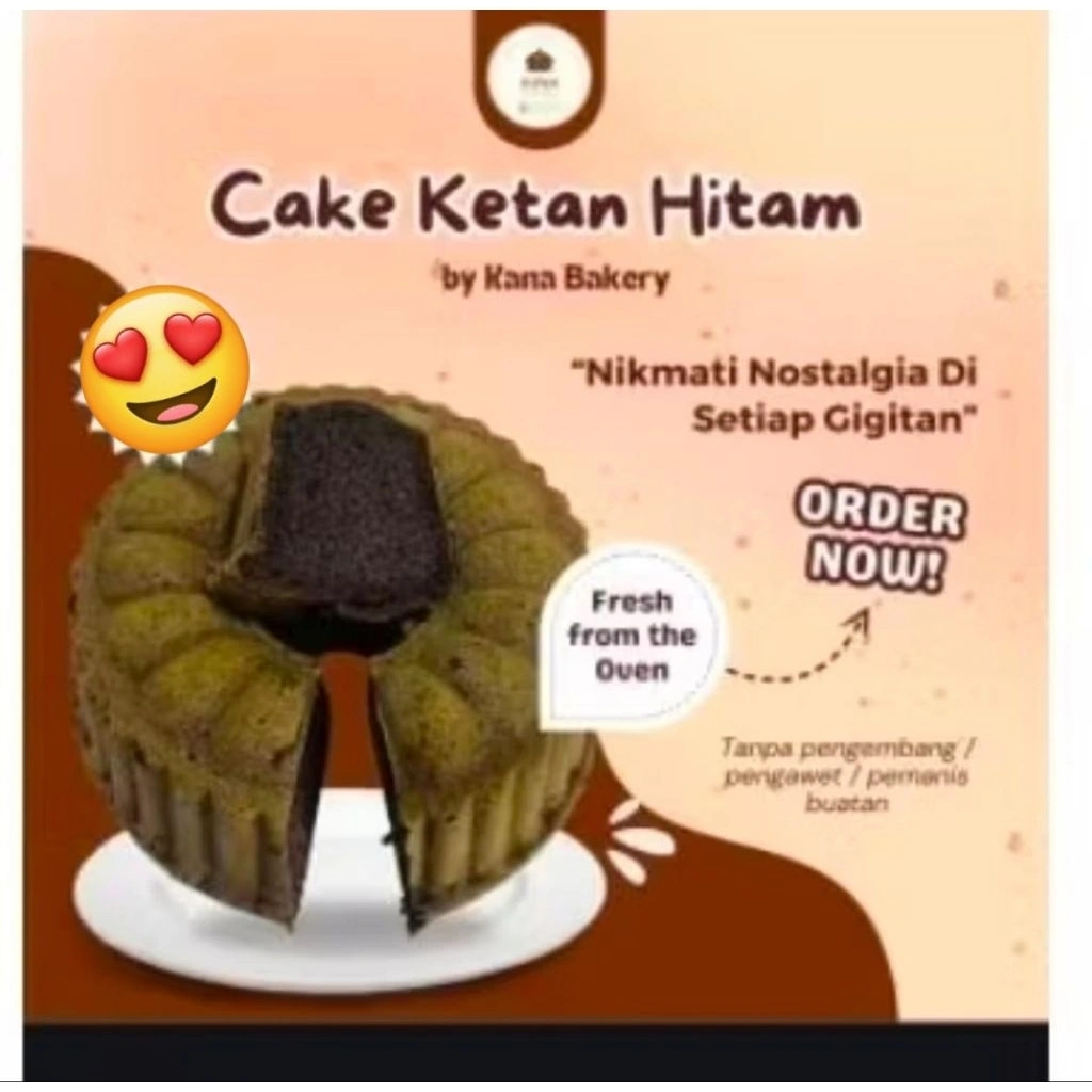 Cake Ketan Hitam By Kana Bakery