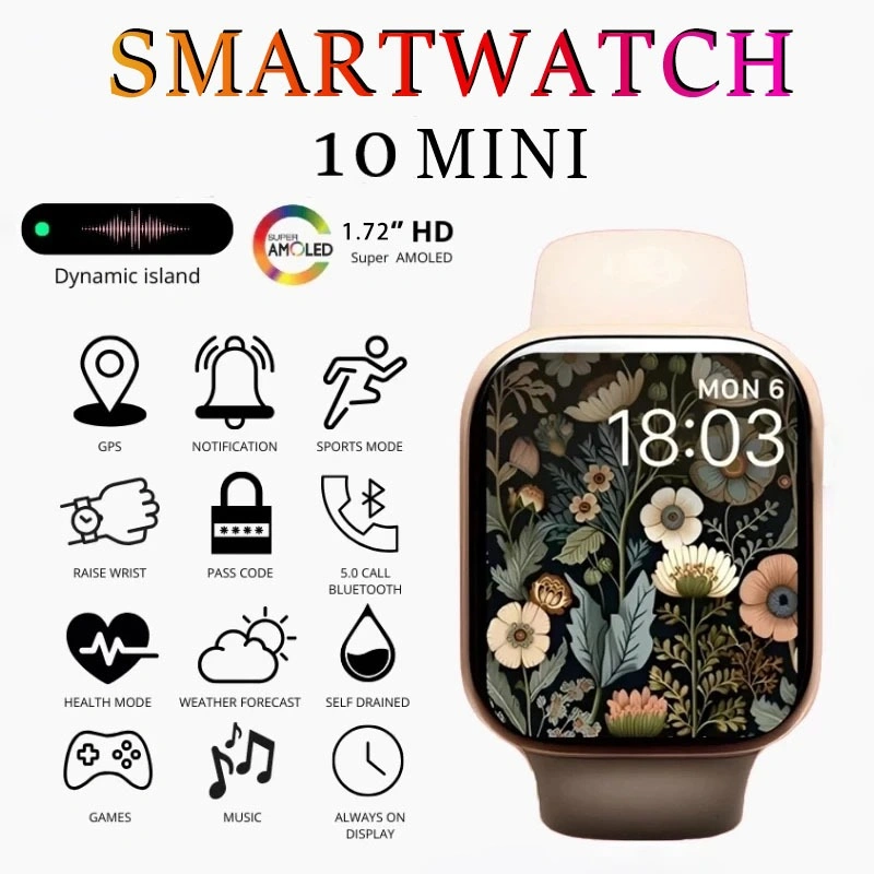 [COD ]NEW Jam tangan Smartwatch Serie S10 mini 38mm Jam Pintar Olahraga Bluetooth SmartWatch Wanita SmartWatch Pria IP68 Tahan Air Jam Tangan Pintar Monitor Detak Jantung Jam Tangan Digital Wanita iPhone smartwatch Couple Smartwatch S9 pro max