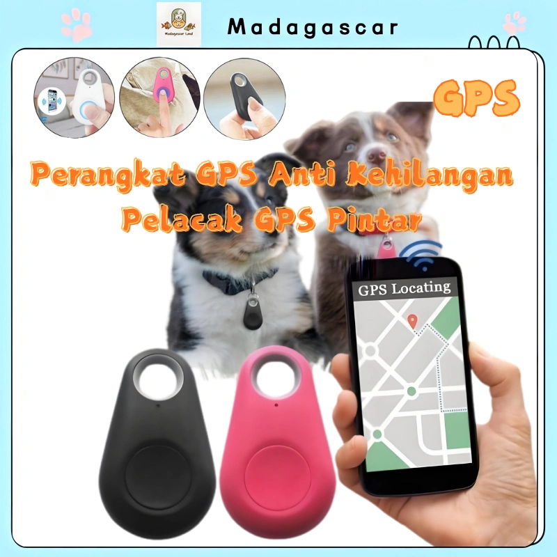 [MADA] Perangkat GPS Anti Kehilangan / Pelacak GPS Pintar / Alarm Anti Kehilangan Pencari Kunci Nirkabel / Tag GPS Bluetooth 0134