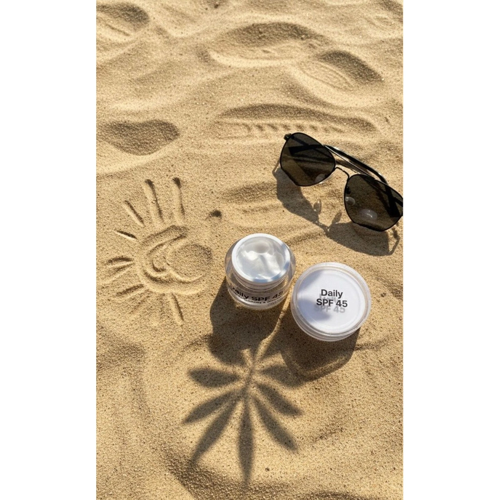 Daily spf45/ krim pagi liligold