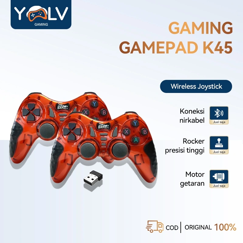 YLV Gamepad Wireless 2.4G Joystick Gaming Controller For Switch Windows PC/PS3/TV/Phone Android IOS
