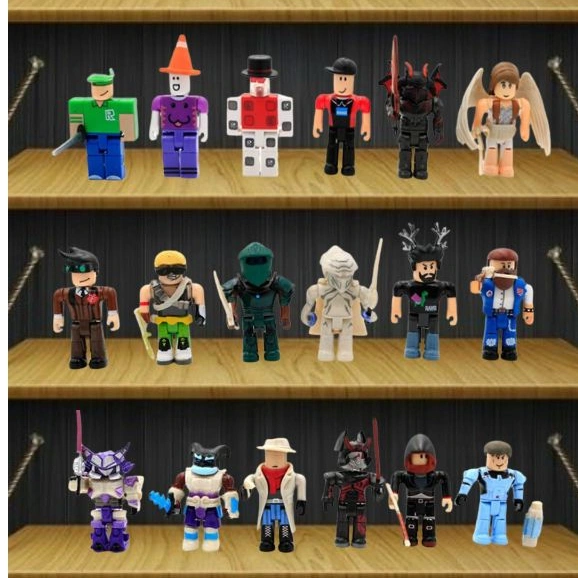 Action Figure Karakter Roblox Miniatur Hiasan Topper Cake