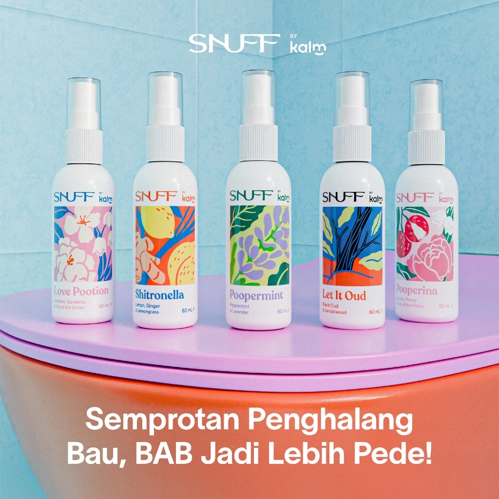 SNUFF by Kalm - Toilet Spray - Semprotan Toilet - Semprotan Toilet Anti Bau - Pewangi Toilet Kloset