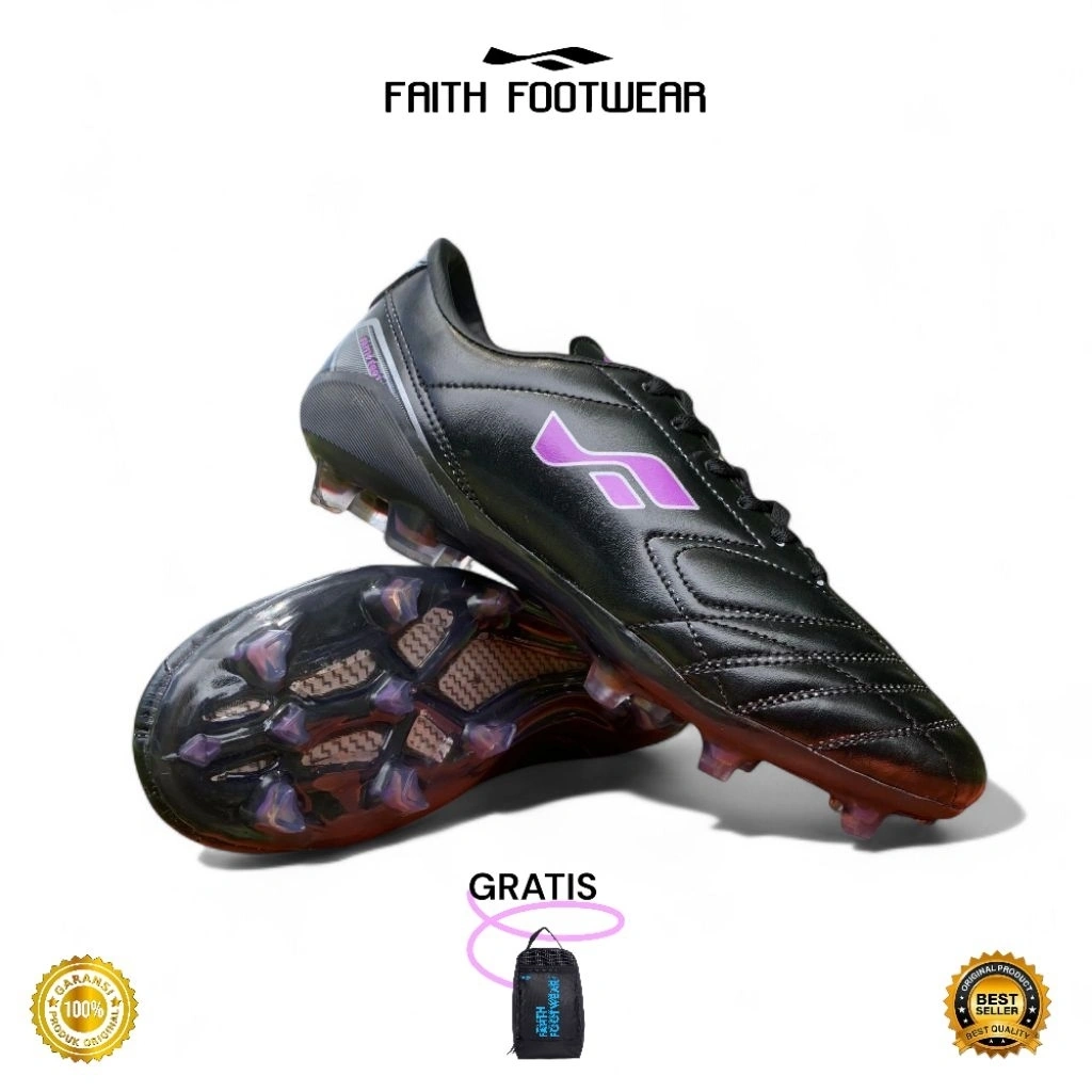 FAITH FOOTWEAR - Sepatu Bola Dewasa Faith F Series Sport Original Free Tas