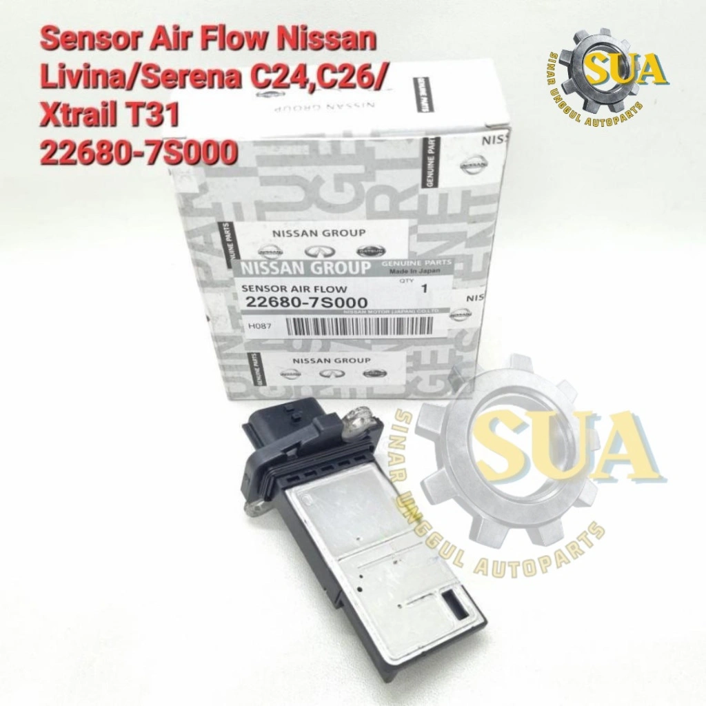 SENSOR AIR FLOW MAF NISSAN LIVINA SERENA C24 C26 XTRAIL T31 22680-7S000 NIS GOOD QUALITY
