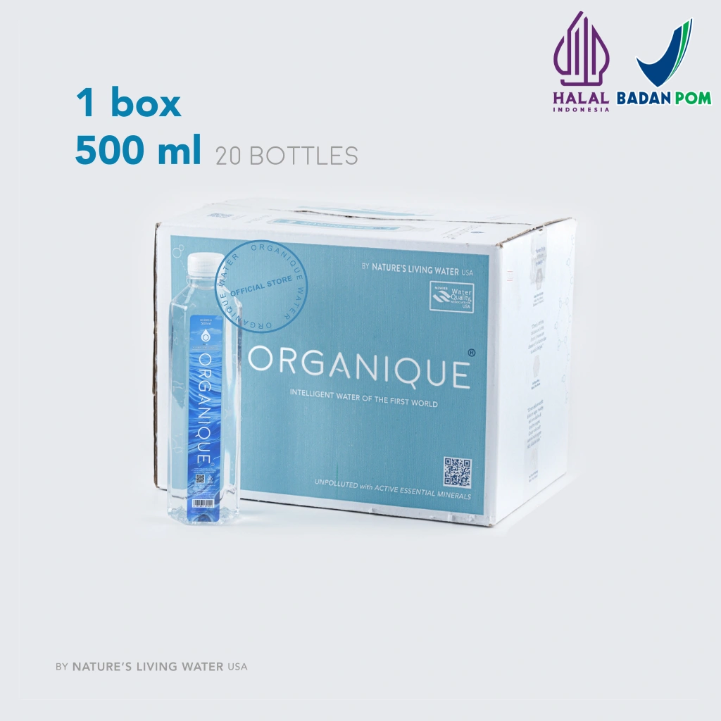 Organique Water (1 box 500ml)