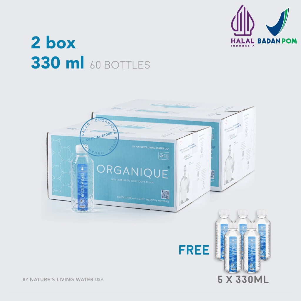 Organique Water ( 2 Box 330 ml )