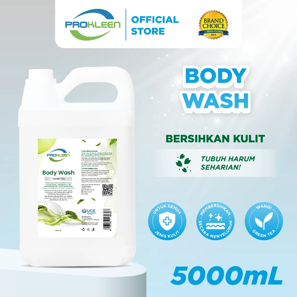 PROKLEEN Sabun Mandi Bath & Body Wash Foam 5L
