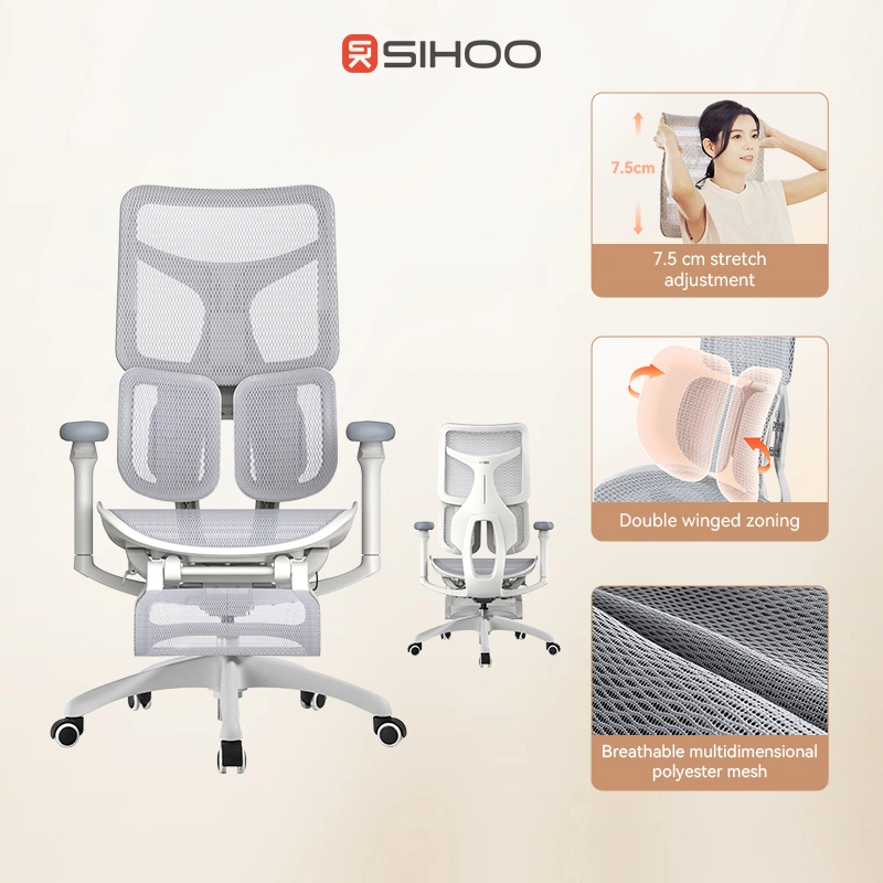 SIHOO Office Chair Doro S100 Kursi Ergonomis Kursi Kantor Kursi Belajar Kerja Kursi Gaming