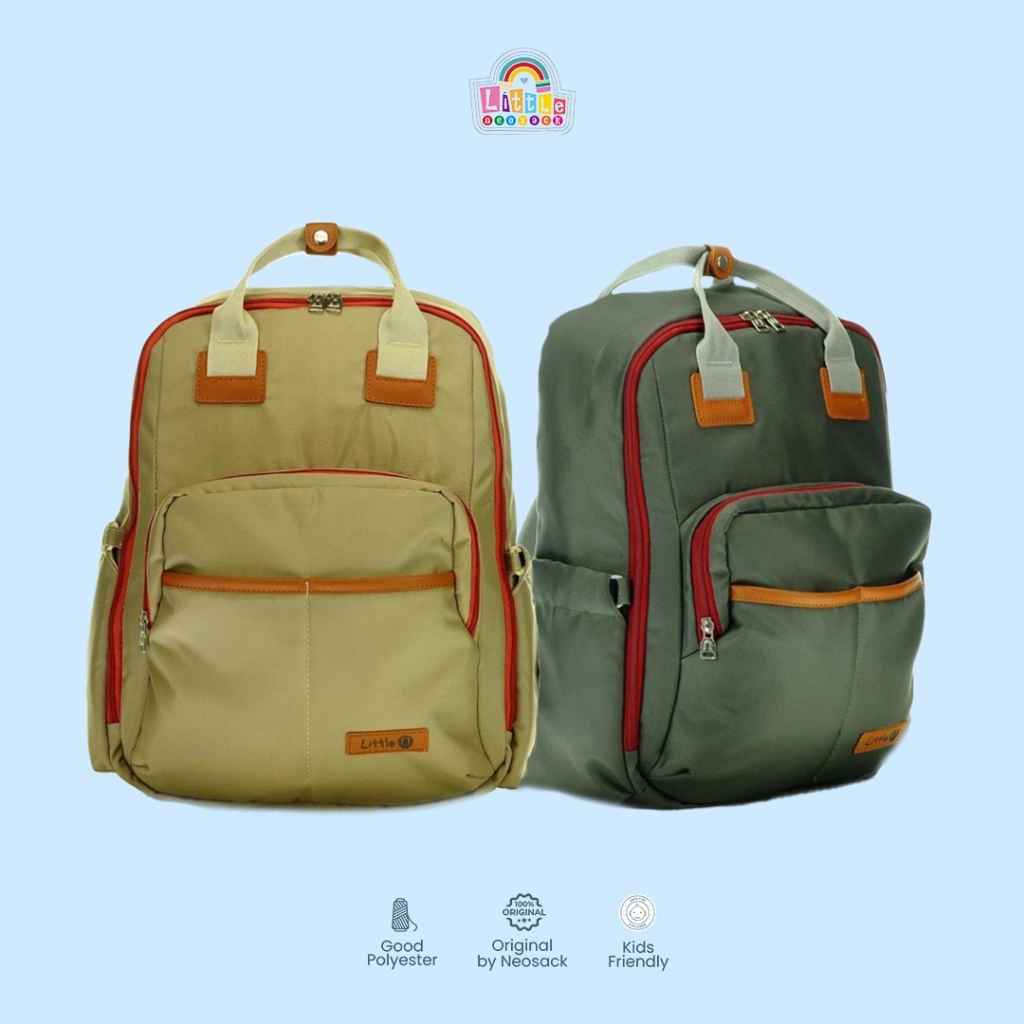 Little Neosack - MAXIME MULTIFUNGSI Tas Perlengkapan Bayi, Bayi Multifunctional Bag -  FREE RAINCOVER - LA10002