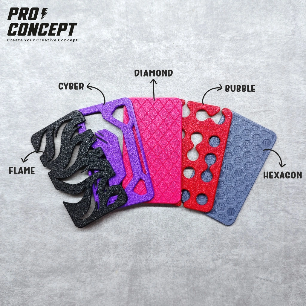 #30 Filament 3D Proconcept Motif Dengan Magnet