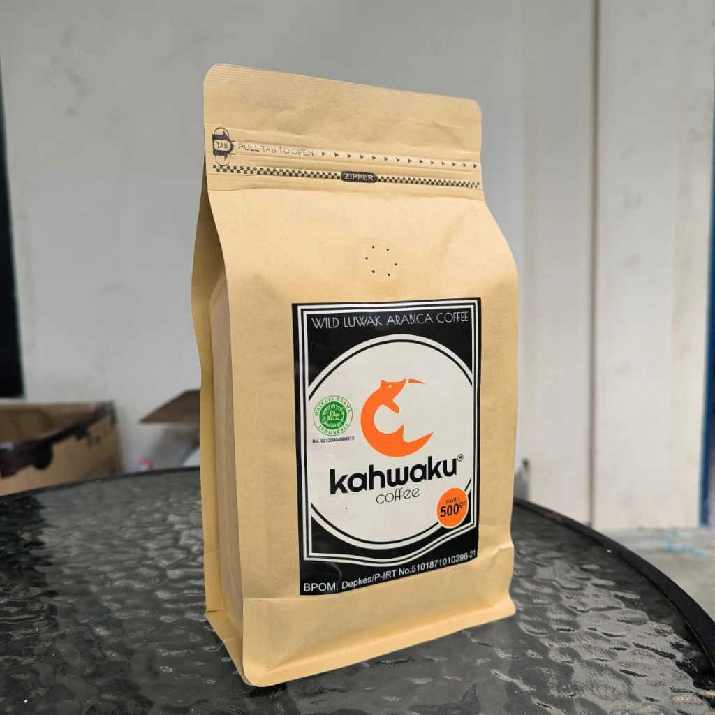 Kopi Luwak Liar Asli, Arabika Gayo 500g – Roasted/Bubuk Premium Sumatera Heritage Coffee & Eksklusif