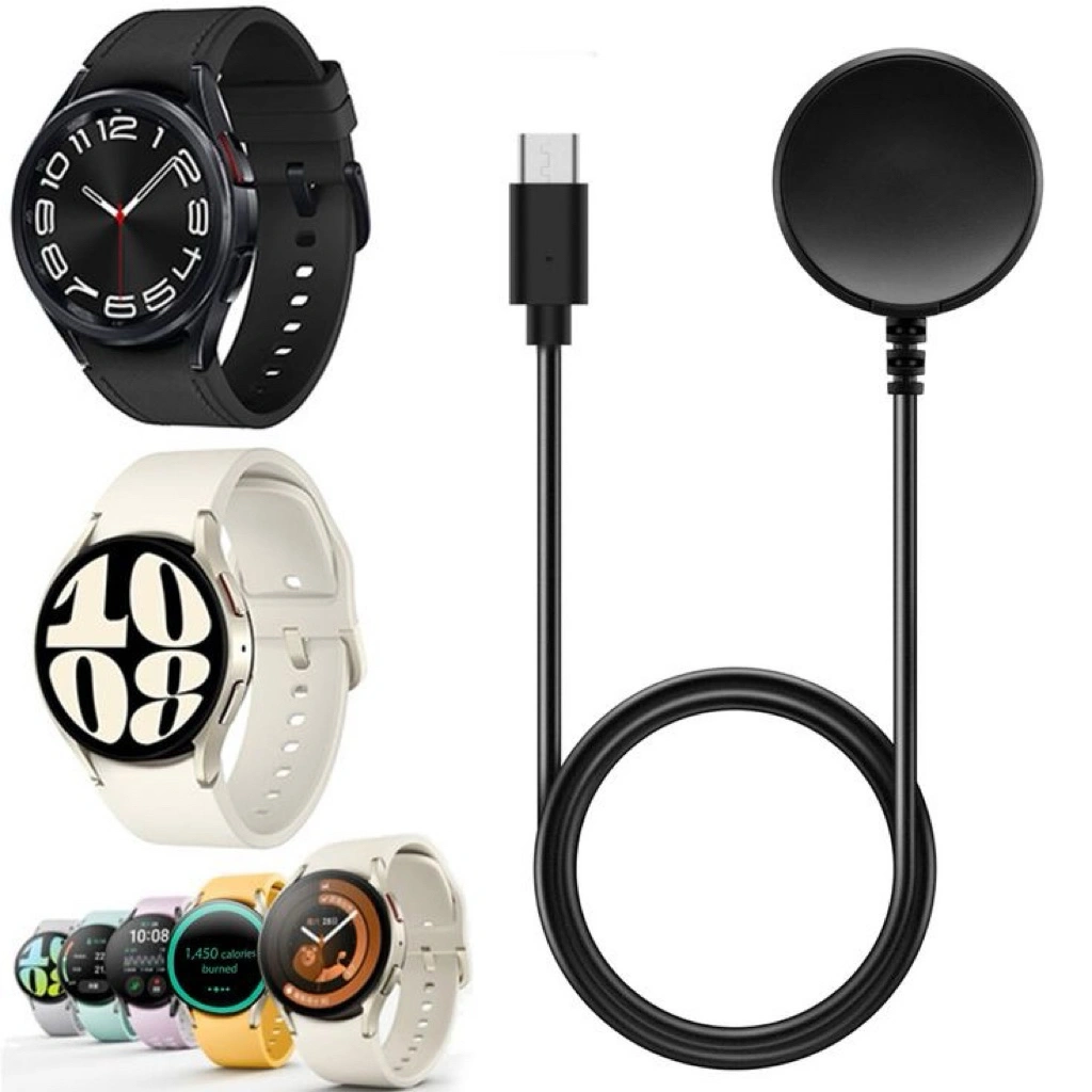 Charger Watch jam galaxy wireless Watch 4 5 6 7 8 original premium fast charging