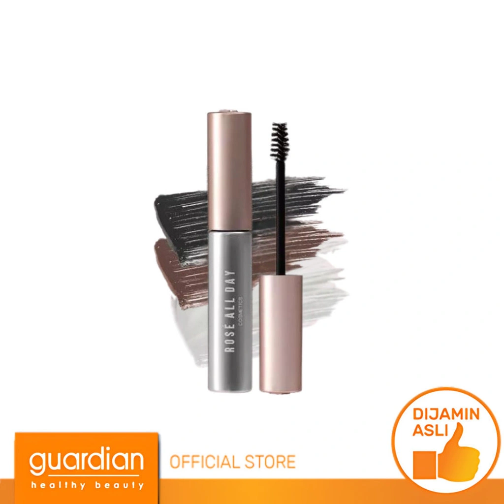 Rose All Day Brow Fix Gel - Brow Gel Anti Gumpal Tahan Lama 3Gr